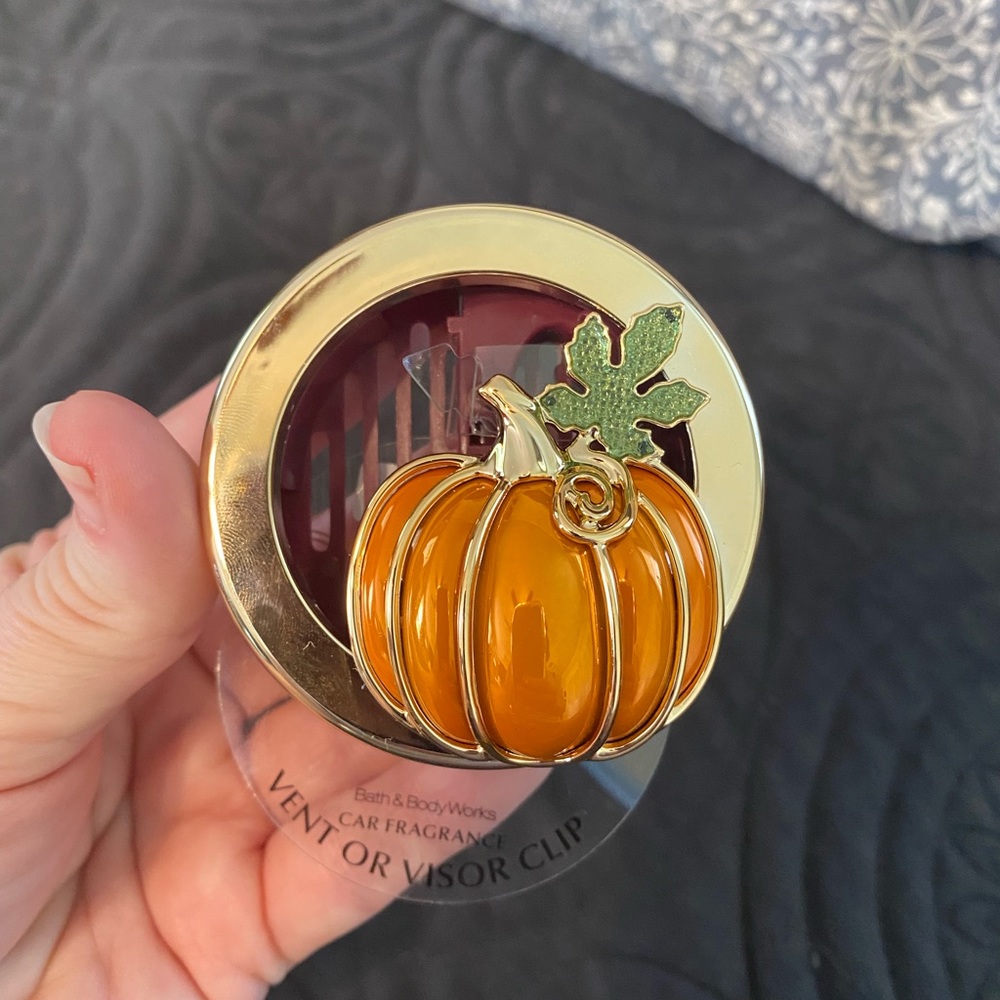 Bath and Body Works Pumpkin Vent or Visor Clip